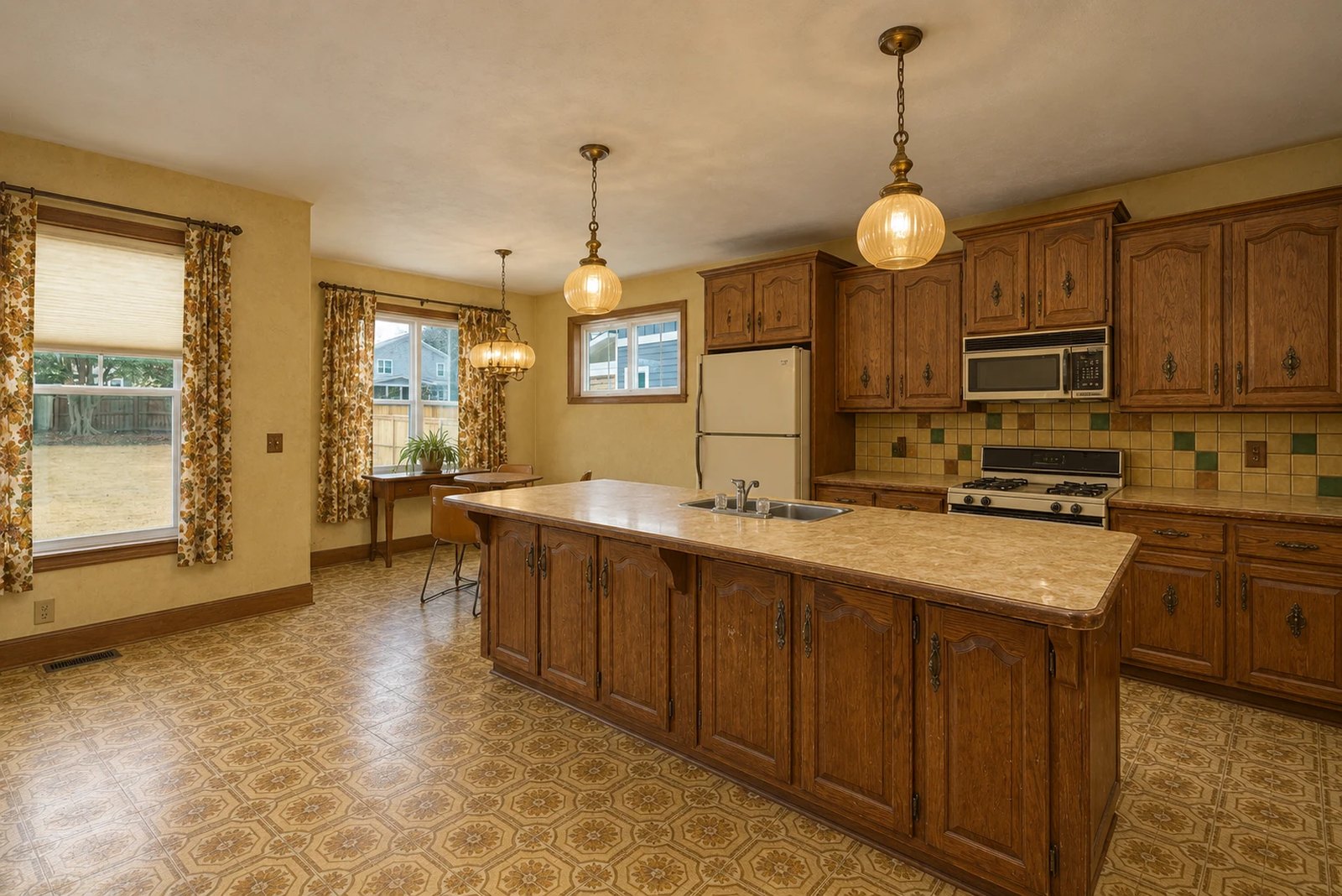 Kitchen visualizer example, before
